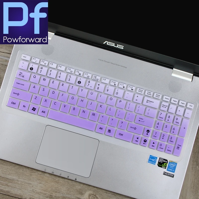 15 6 дюймовая Защитная крышка для клавиатуры ноутбука Asus ROG X556U X556UR X556UB X556UQ X556 x555ld