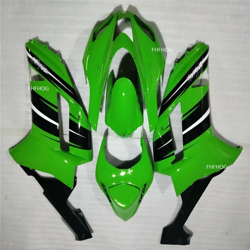 Обтекатели из АБС-пластика зеленые черные для мотоциклов ZX6R 636 07 08 2007 2008 Kawasaki Ninja