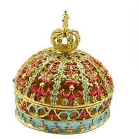 buy 2014 newest sparking princess jewelry keepsake in tiara crown shaped gift box online