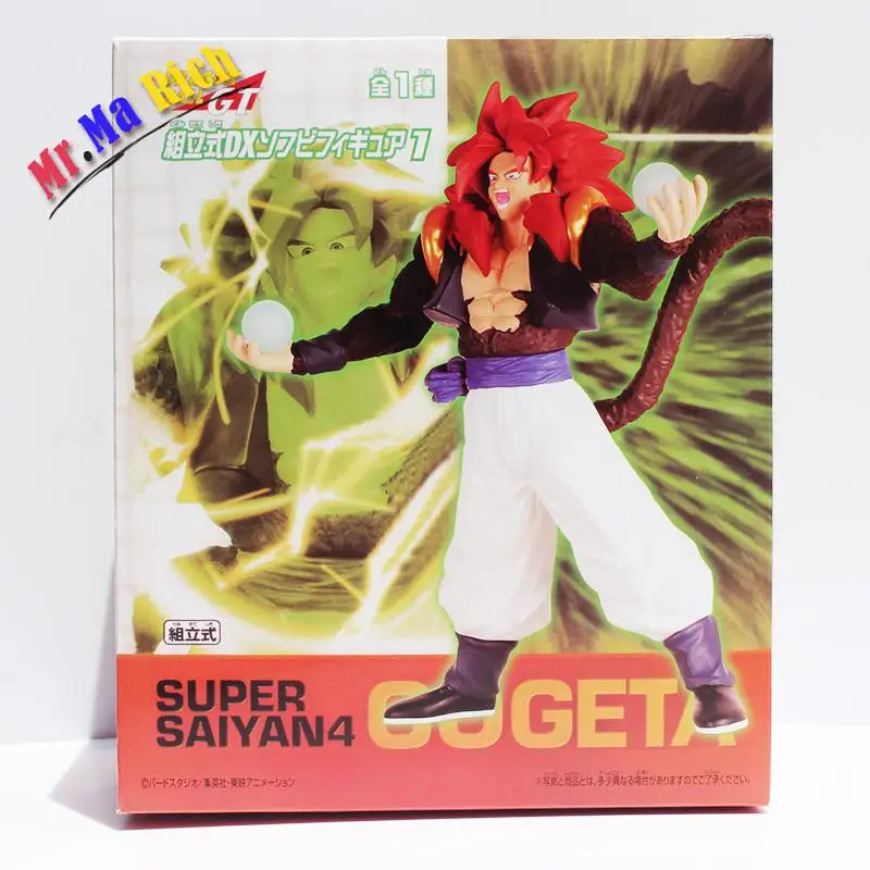 Dragon Ball Gt Super Saiyan 4 gogeta ПВХ экшн-фигурка Модель Коллекционная игрушка кукла 27 см