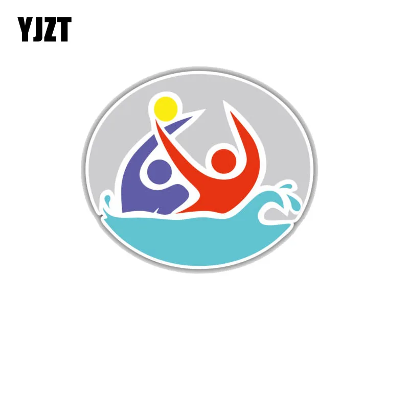 YJZT 12 7 см * 10 8 креативный мотоциклетный водяной знак поло эмблема ПВХ
