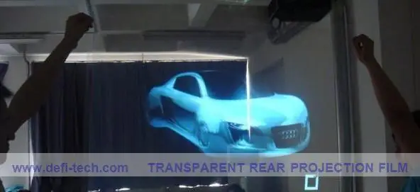 DfLabs Fast shipping holographic Rear Projectoion film for window shop display | Электроника