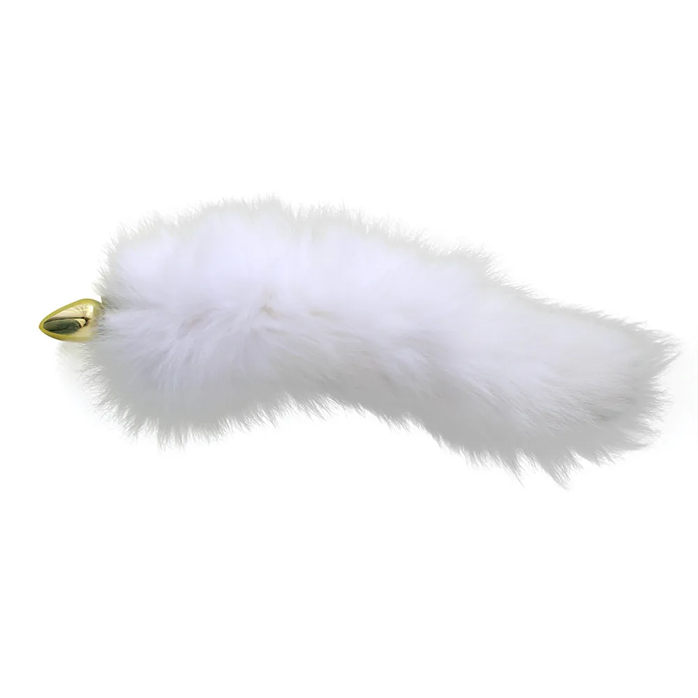 Foxtail Анальная пробка металлический секс-игрушка дилдо для ануса игрушка