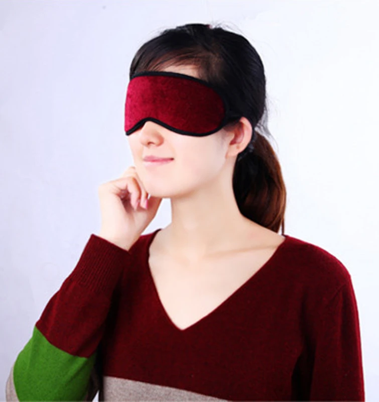 10 шт./лот хорошее качество турмалиновая магнитная маска для сна глаз размер