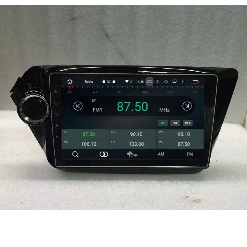 Aoluoya 9 &quot2 Гб ОЗУ Android 7 1 автомобильный DVD плеер радио GPS навигация для KIA K2 RIO 2010-2013 2014