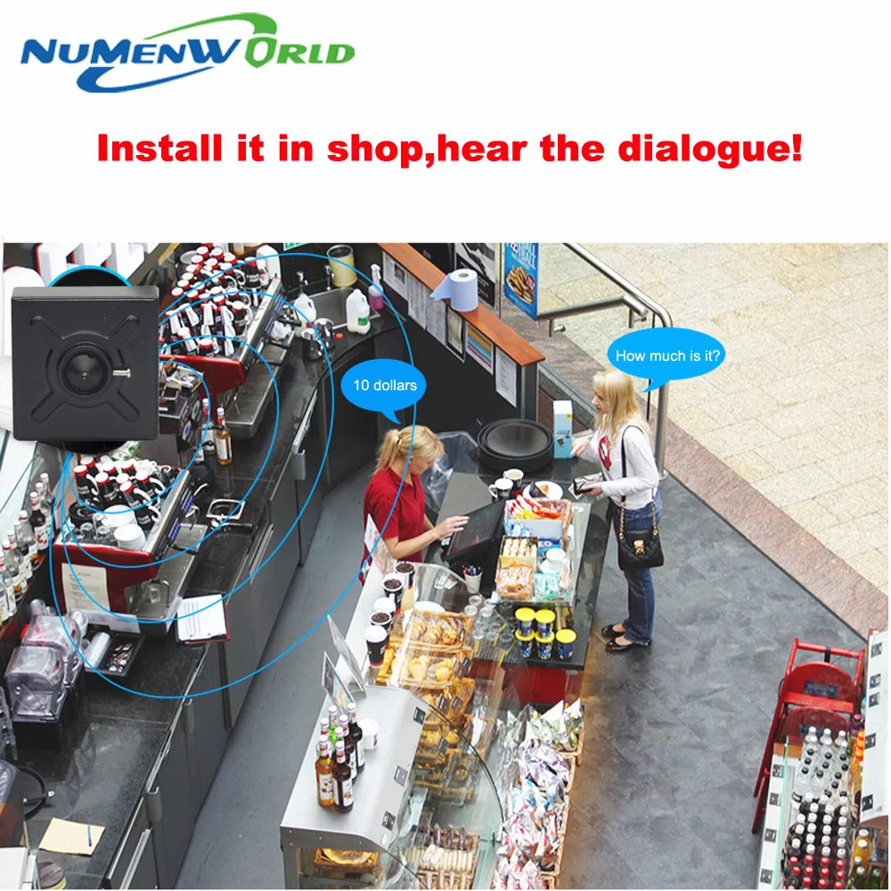 Numenworld IP камера 5.0MP POE HD веб-камера Мини CCTV видео аудио камера ONVIF P2P RTSP камера наблюдения для дома