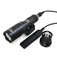 sotac gear tactical m300b light outdoor rifle wapens flashlight 400 lumen weapon light led lanterna fit 20mm rail hunting scope