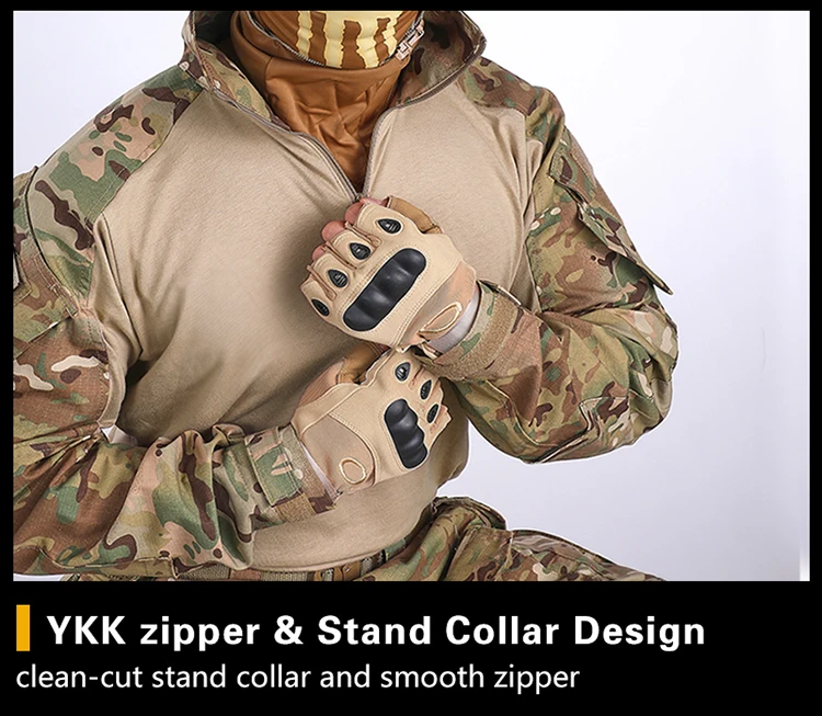 IDOGEAR охотничья одежда камуфляж ghillie костюм Gen3 тактическая рубашка Боевая Военная страйкбол Пейнтбол Камуфляж Мультикам CP 3101