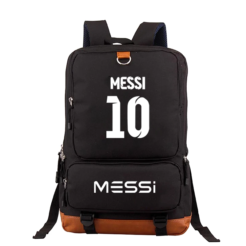Повседневный Рюкзак Messi для подростков мальчиков и девочек мужской женский