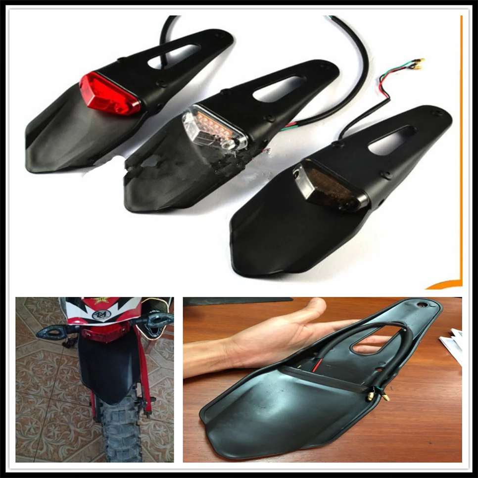 Фонарь для мотоцикла pitbike Fender стоп сигнал задний фонарь лампа HONDA XR400MOTARD CRF250L M CRF1000L