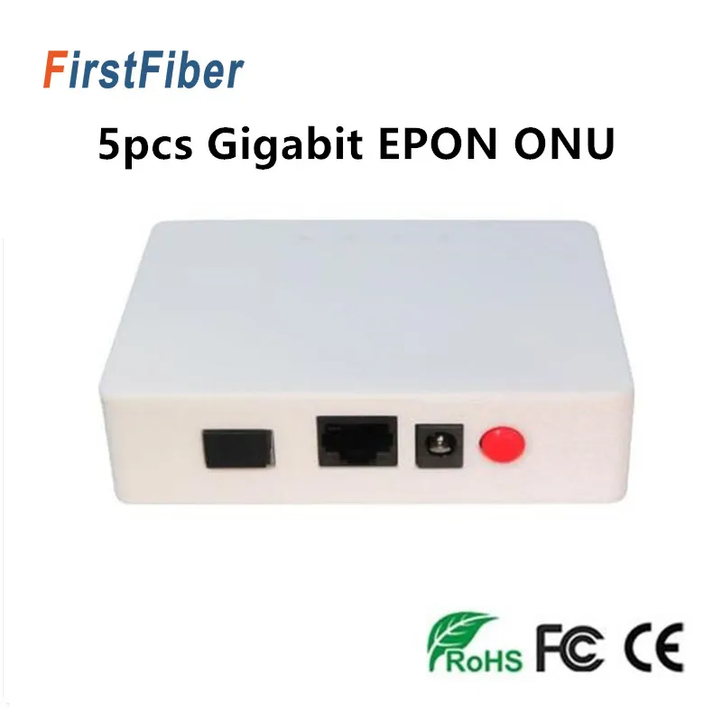5 шт. Бесплатная доставка onu epon ftth волоконно оптический olt gpon poe коммутатор ethernet