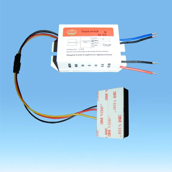 1 шт./лот 220 В ванное зеркало сенсорный выключатель для ванной LED