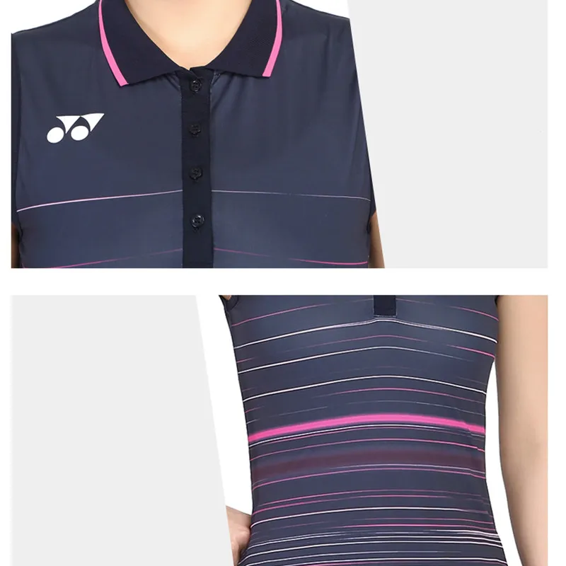 2019 Yonex крутая быстросохнущая юбка для бадминтона женское платье спортивная