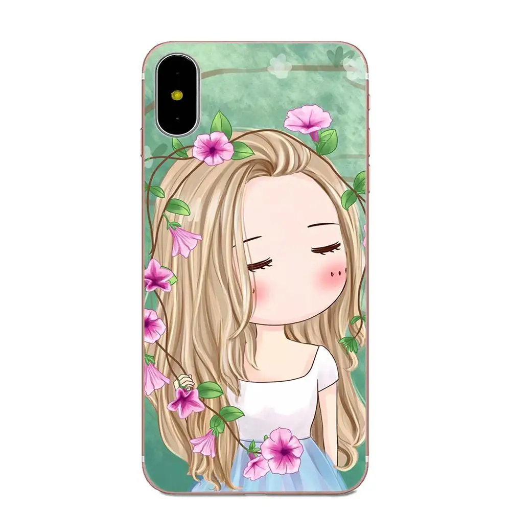 Термополиуретановая защита для экрана лучший друг мультфильм Kawaii Девушка Galaxy J1 J2