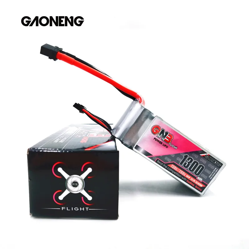 Gaoneng 1300 мАч 6S1P 22 2 в 130C/260C Быстрая зарядка Lipo батарея с разъемом XT60 для FPV гоночного