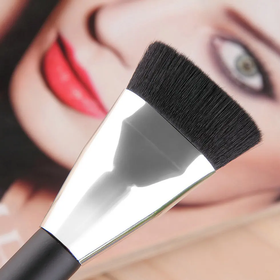 Make Up Лидер продаж высокое 1 шт. Pro лица плоский контур основа кисти для нанесения