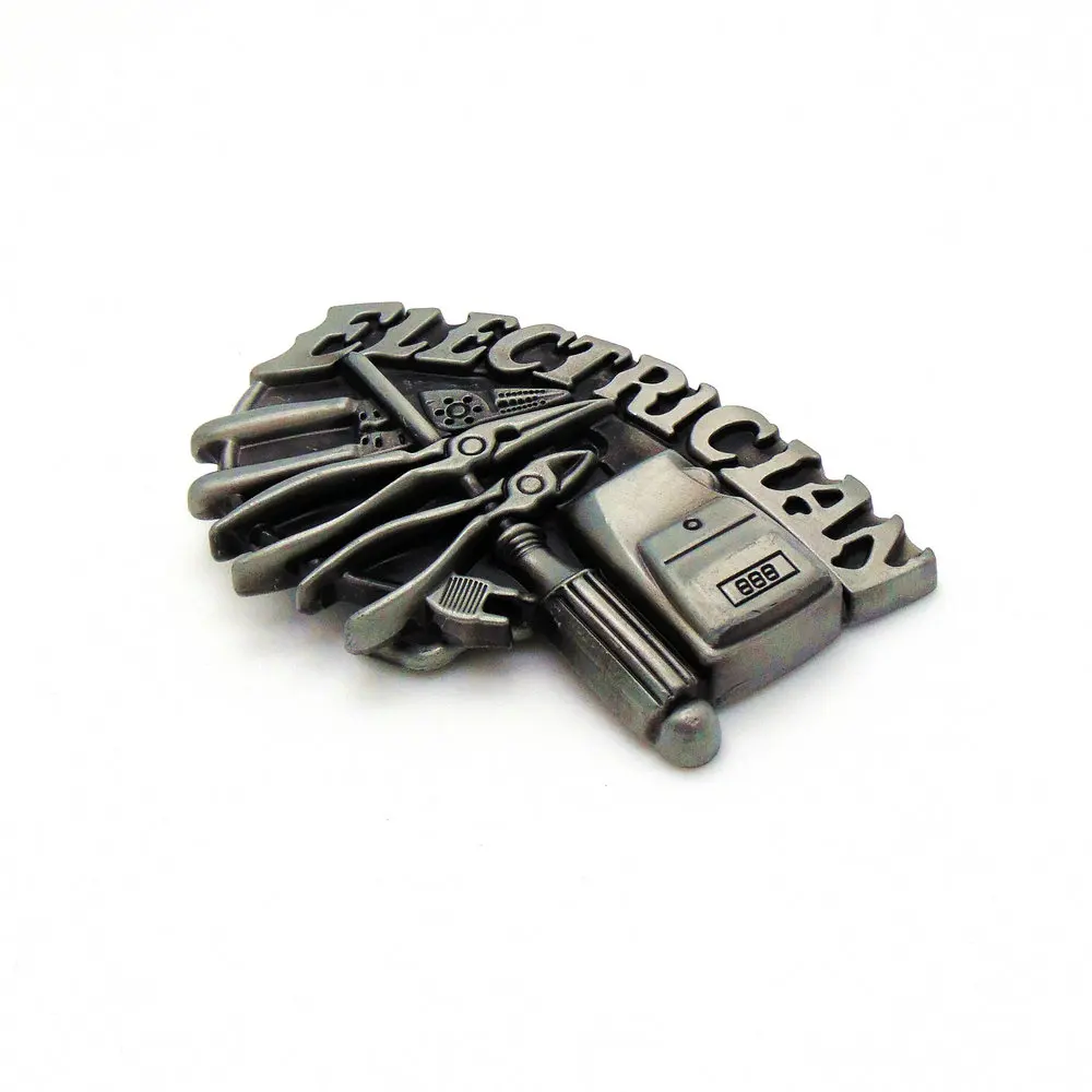 Пряжка для ремня ELECTRICLAN western износостойкая из цинкового сплава 4 0