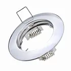 Встраиваемый светодиодный потолочный Точечный светильник нового дизайна, круглая рама GU10, держатели крепления, светодиодный потолочный светильник MR16, базовые фитинги