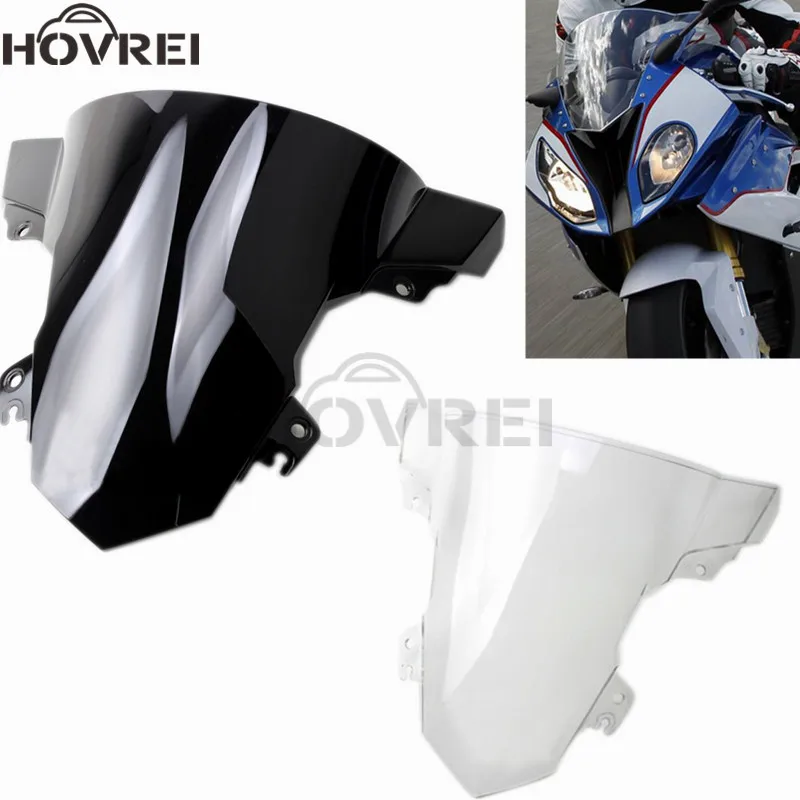 Высокое качество лобовое стекло двойной пузырь для BMW S1000RR S1000 RR 2015 2016 мотоцикл