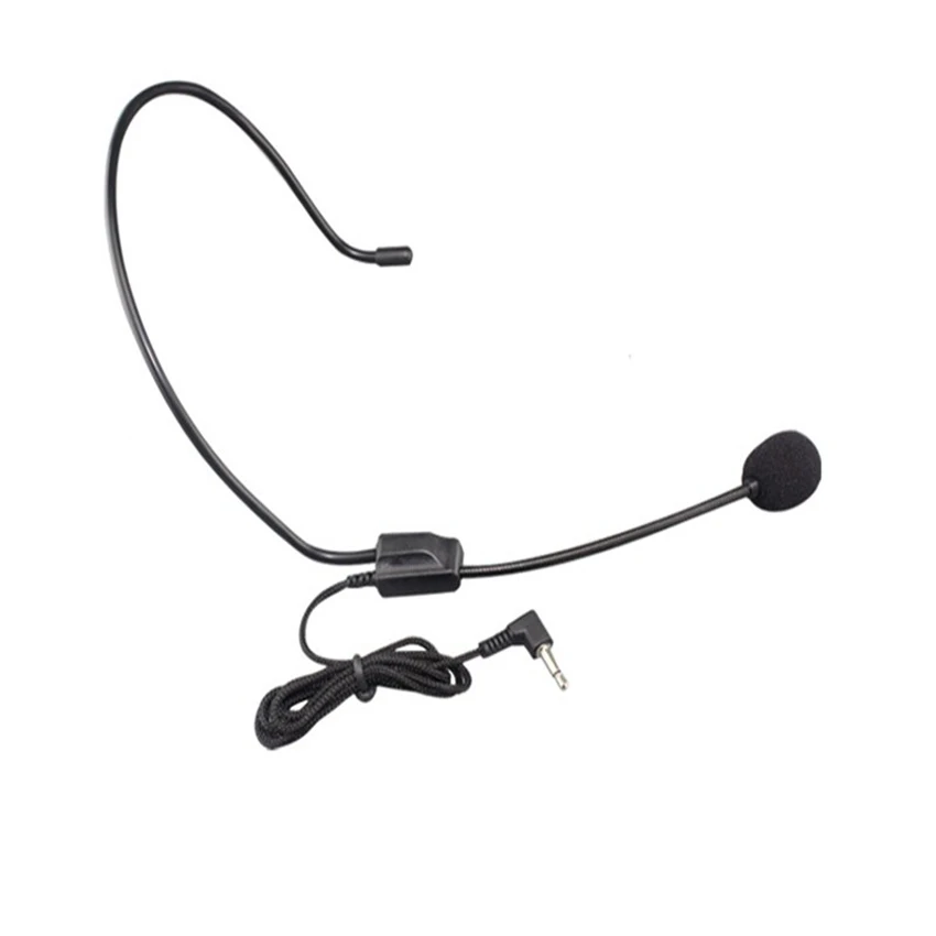 Оптовая продажа 3 5 мм проводной микрофон гарнитура динамик подставка для