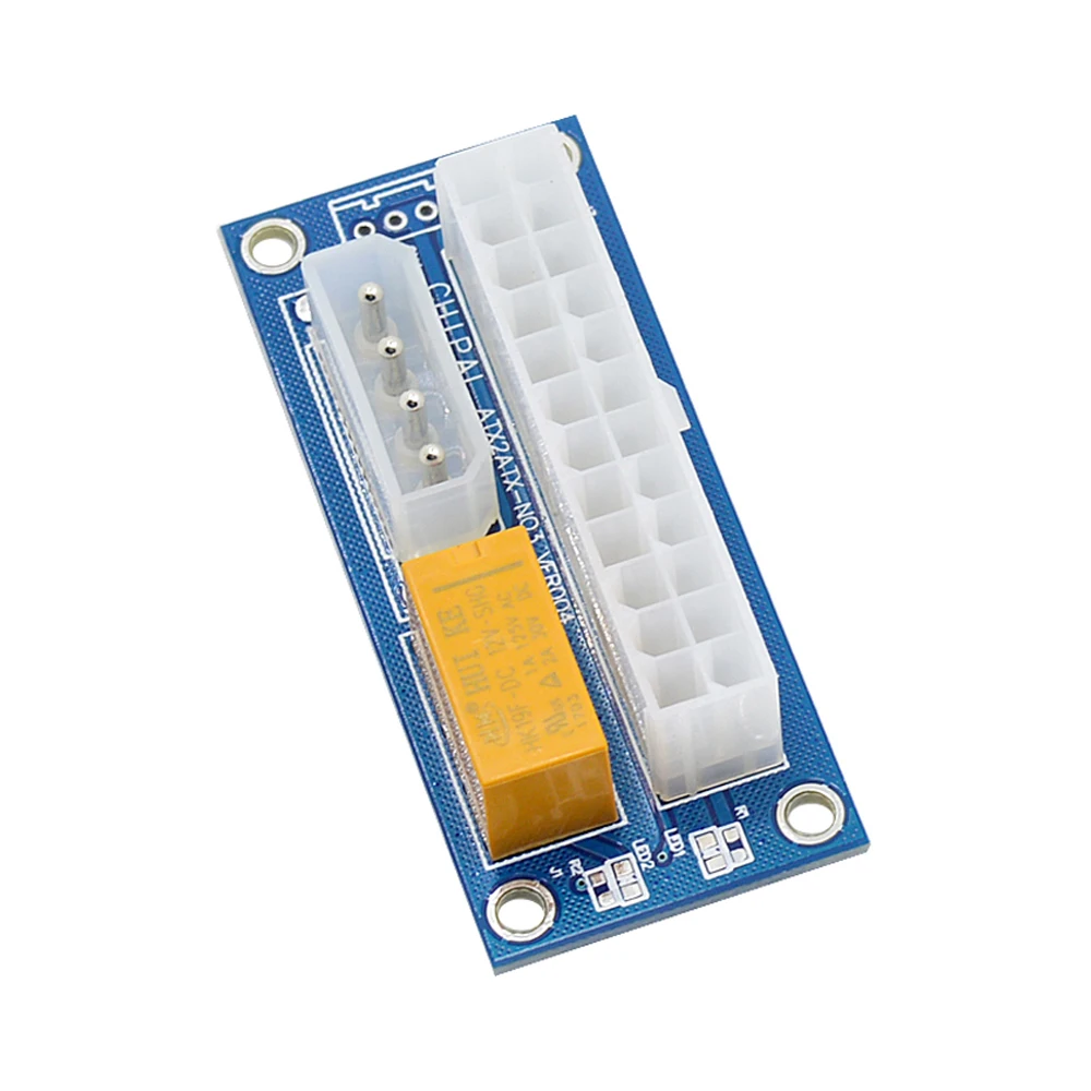 CHIPAL ATX2ATX VER004 двойная карта PSU 24Pin до 4Pin источник питания синхронизация стартер