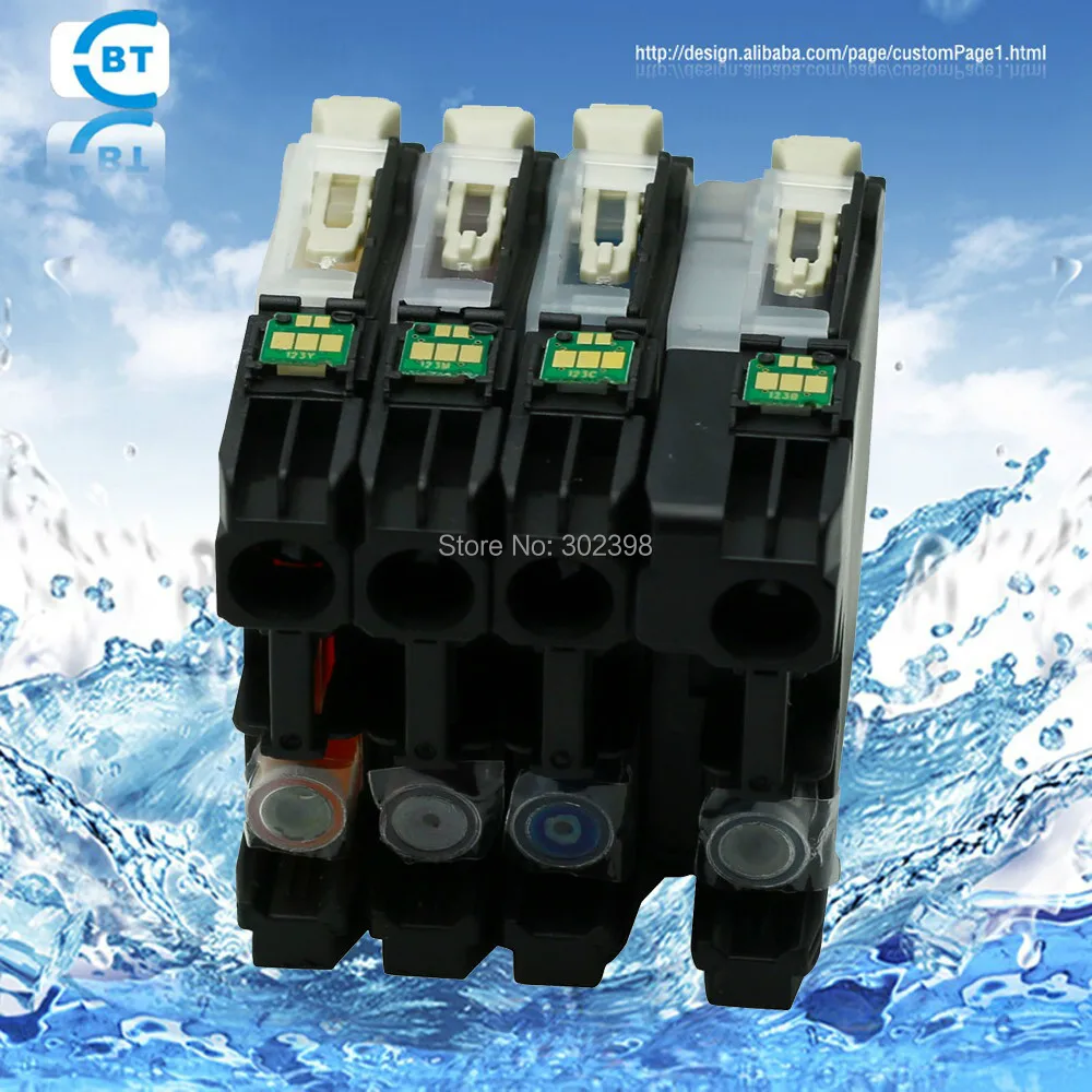 4 шт. совместимый картридж brother LC101 для фотографий/J450DW/J470DW/J475DW принтер|ink cartridge|brother