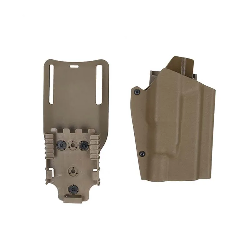 Тактический Airsoft TMC X300 светло-совместимый ремень кобура падение адаптер Quick Release Набор Для GBB Glock - Цвет: DE