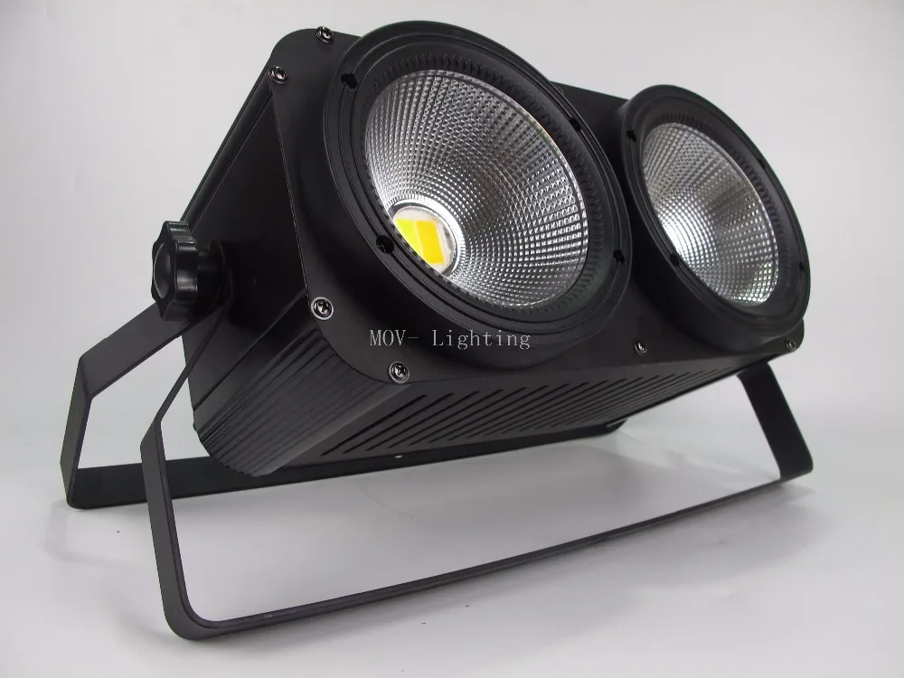 Led аудитория COB Blinder светильник 2 глаза 200 Вт для сцены ТВ студии церкви