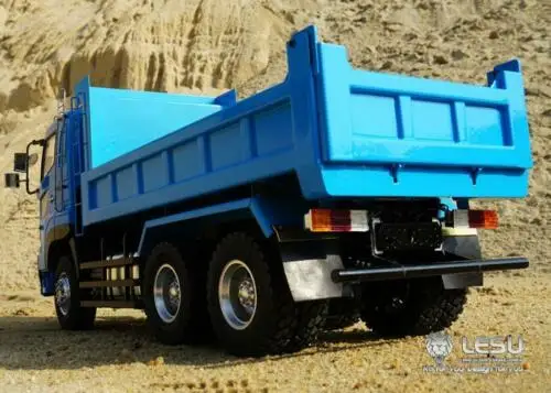 LESU 1/14 весы HN 6*6 RC гидравлический самосвал Модель Tmy с двигателем ESC светильник