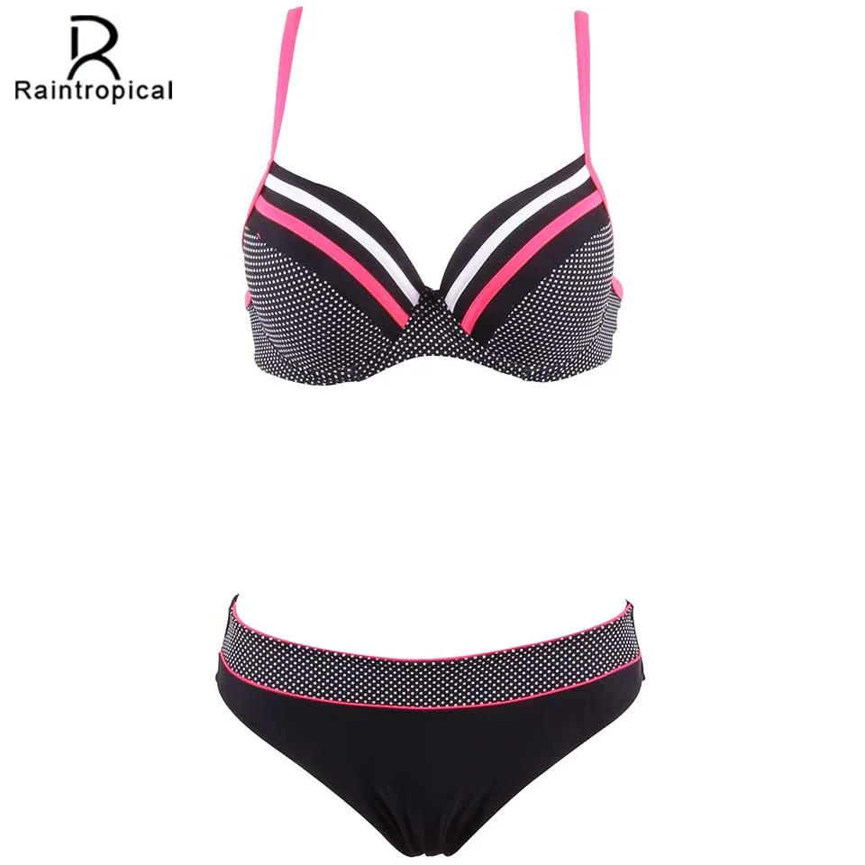 Пляжная одежда rainтропический 2019 комплект бикини сексуальная женская
