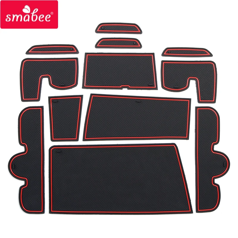 

smabee Gate slot pad mats For suzuki WAGONR/STINGRAY 2012-2017 Interior Door Pad/Cup