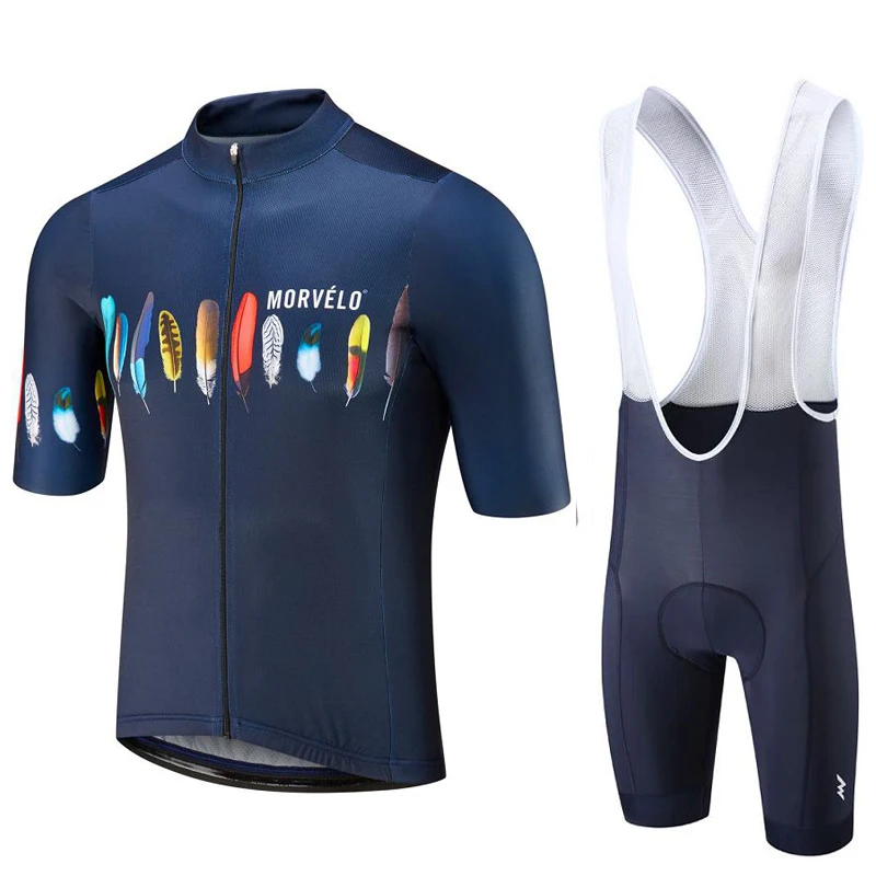 

NEW Morvelo 2019 Cycling Jersey Set Men's Summer Style Short Sleeve Cycling Clothing Sportswear Outdoor Ropa Ciclismo Bike Wear