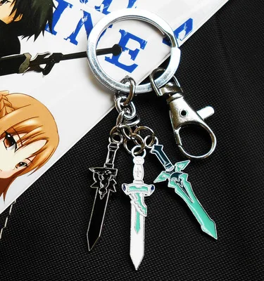 Аниме Sword Art Online(SAO) Ясина kirito мигающего светового сигнала переводчика с чёрным лезвием белый портупея сердце Цепочки и ожерелья Аксессуары