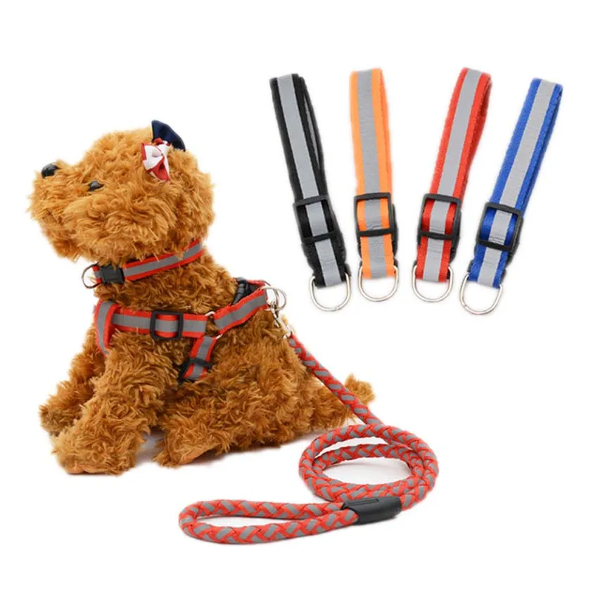 Светоотражающие нейлоновые ошейники для собак маленькие средние и большие