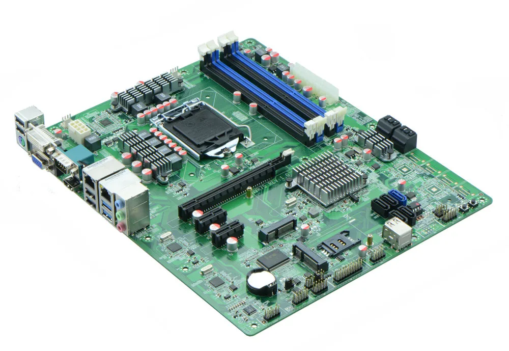 10 * SATA + 2 RJ 45 LAN COM 24pin ATX Power NVR Материнские платы industrial|motherboard motherboard|atx motherboardmotherboard atx |