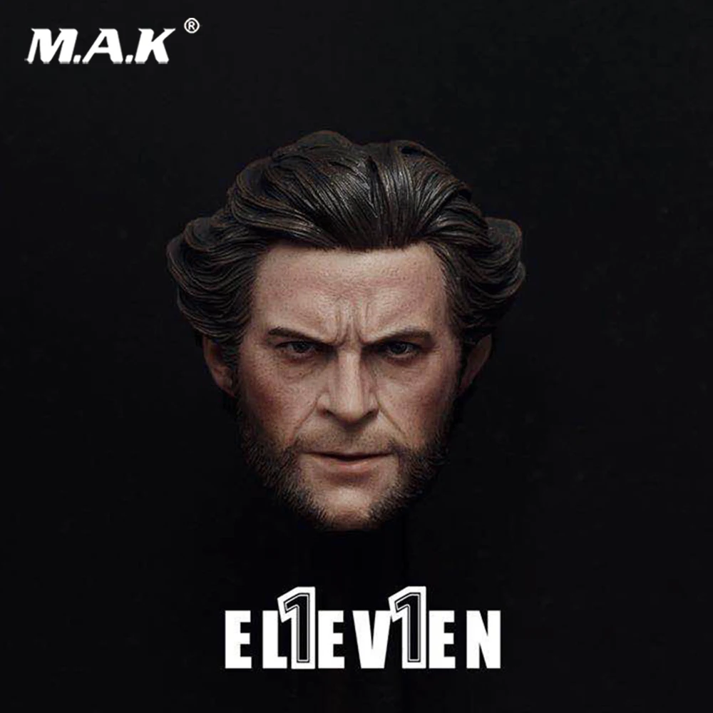 Экшн фигурка масштаб 1/6 голова дяди хуга Джекмана лепка 1:6 резьба модель