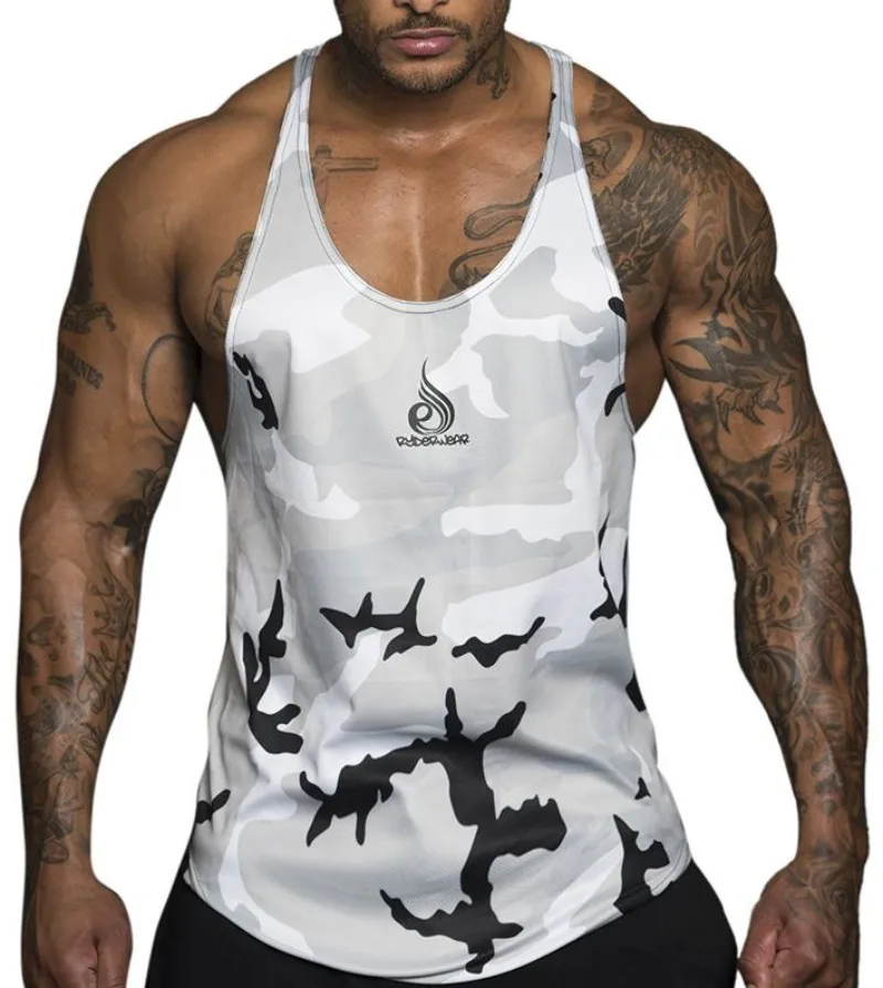 Коричневый Ryderwear майки мужские хипстерские забавные крутые майки с буквенным принтом мужские модные повседневные майки с круглым вырезом черные - Цвет: Коричневый