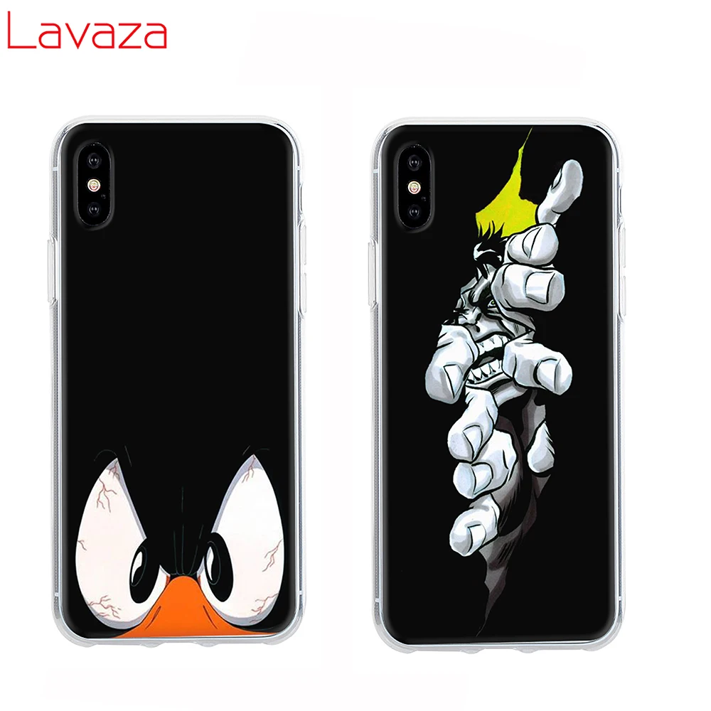 Lavaza прекрасный Даффи Дак жесткий чехол для телефона Apple iPhone 6 6s 7 8 Plus X 5 5S SE XS Чехлы