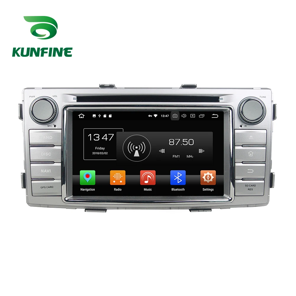 4 ядра 2 ГБ оперативная память Android 8 1 автомобиль DVD gps навигации мультимедийный