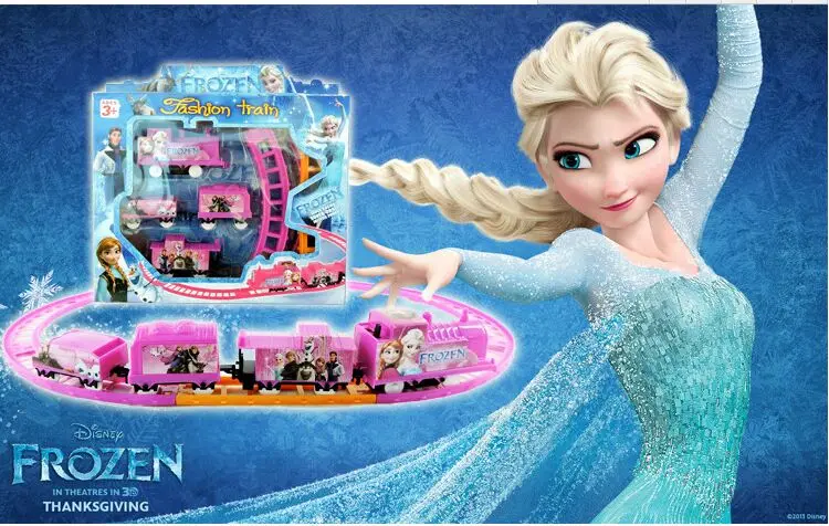 Горячая Распродажа набор для маленького поезда Детский пазл Электрические