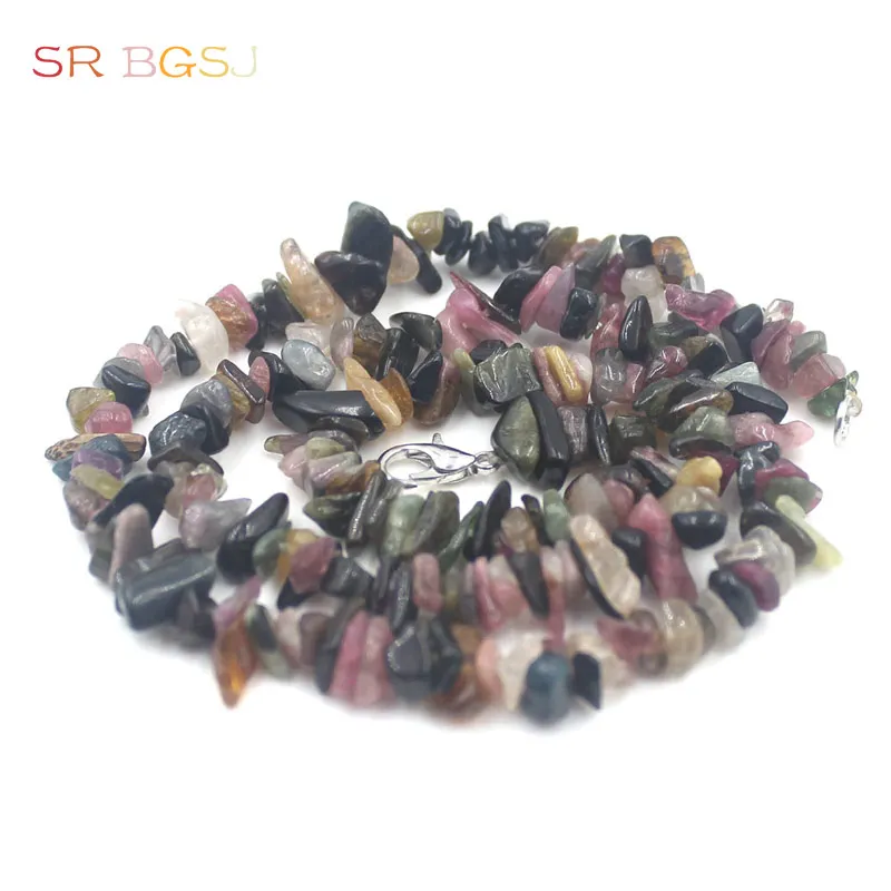 Бесплатная доставка Хит стиль 7-8 мм натуральный камень фишки ожерелье для женщин