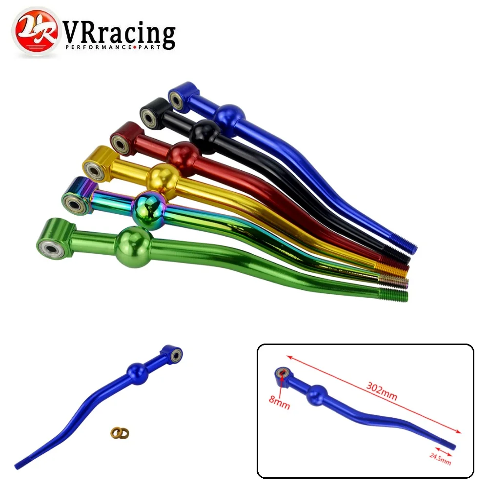 VR RACING-Anodize короткий переключатель двойной изгиб JDM type-R 5 скоростной гоночный короткий переключатель для HONDA ACURA CRX VR-SFT9232