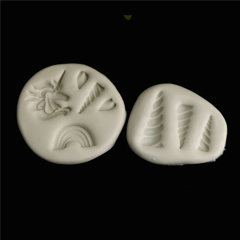 Уникальная силиконовая форма в виде единорога для помадки инструменты украшения