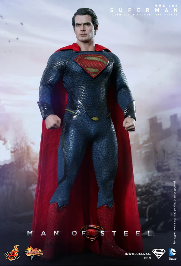 HT Hottoys MMS200 1/6th Scale Superman Clark Kent Collectible Figure Specification