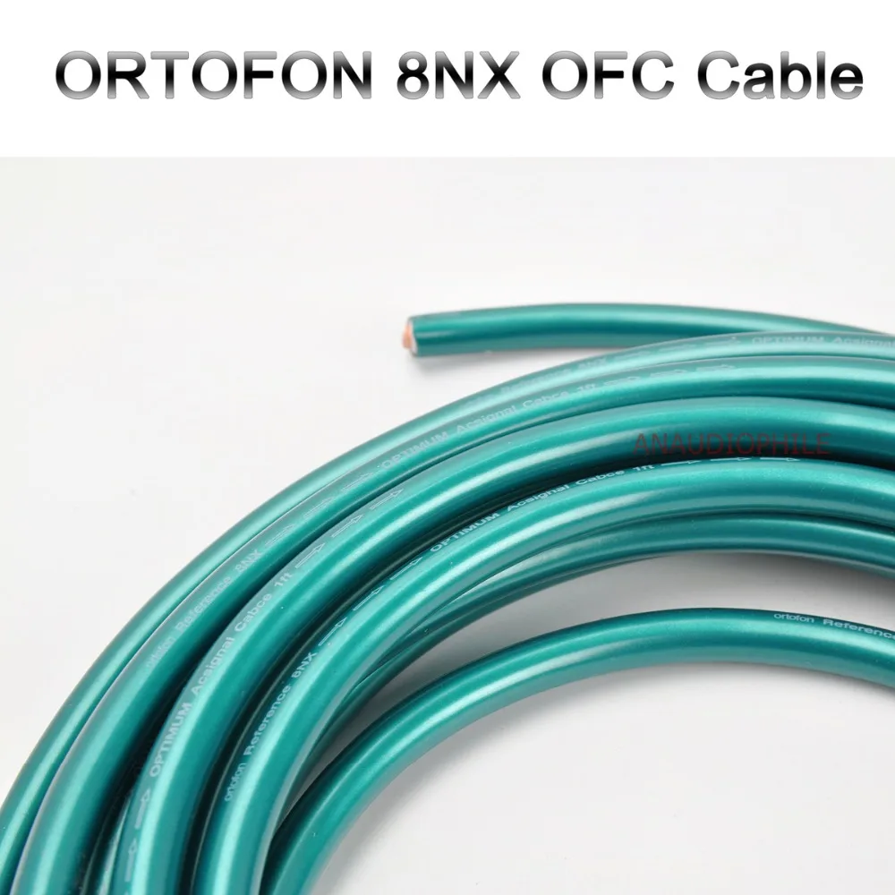 

ANAUDIOPHILE ORTOFON 8NX OCC RCA Audio Cable Sliver Plated Copper Mixed Preamplifier Headphone Amplifier DAC USB XLR DIY Cable