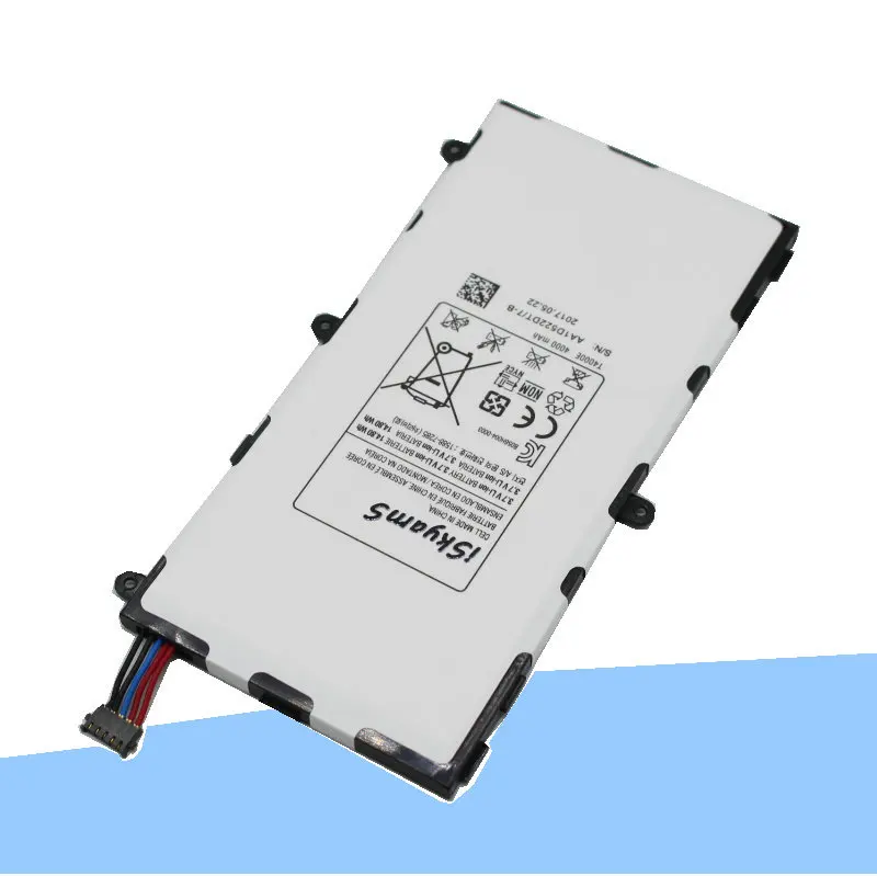 1x4000 мА/ч T4000E запасная батарея для Samsung Galaxy Tab Tablet 3 7 0 T211 T210 T215 T210R T217A SM T2105 P3210