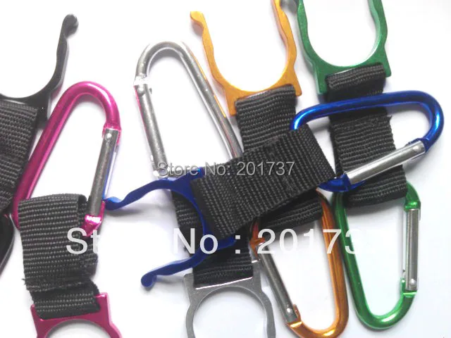 2pcs/lots Carabiner Water Bottle Buckle Hook Holder Clip For Camping Hiking Traveling | Спорт и развлечения