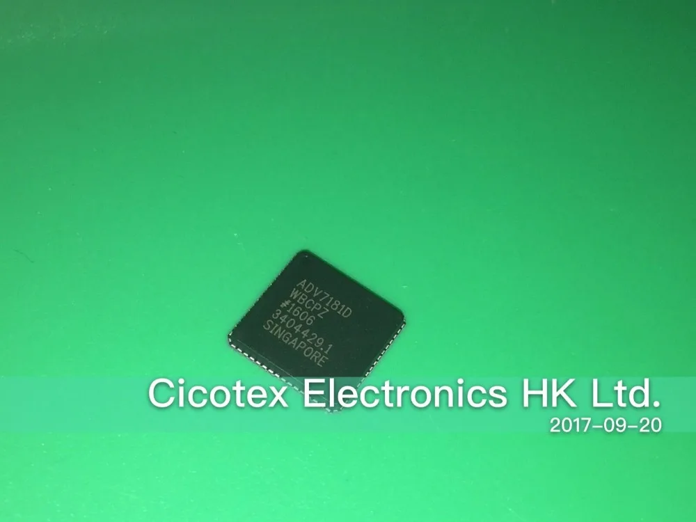 

ADV7181DWBCPZ LFCSP-64 IC видеодекодер SD HD 64LFCSP ADV7181D
