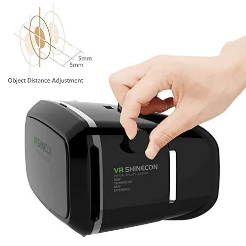 Moveksi VR Shinecon 3D стеклянная головка крепление виртуальной реальности 3d видео стекло