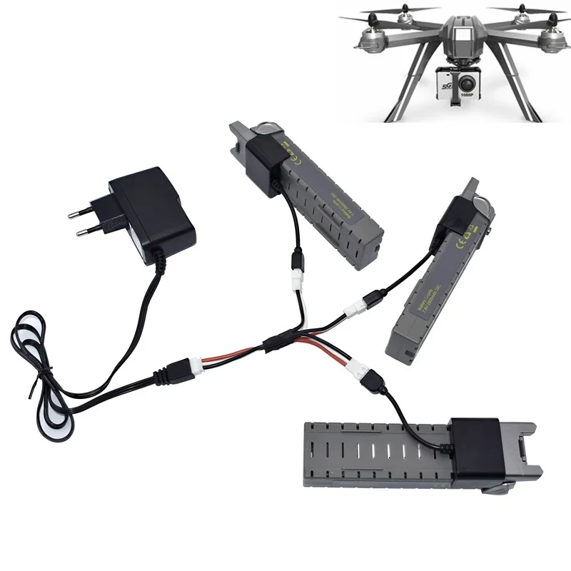 

Оригинальный аккумулятор для MJX R/C Bugs B3 PRO/B3PRO, 7,4 В, 2800 ма ч, зарядное устройство для литий-полимерных аккумуляторов, для радиоуправляемых квад...